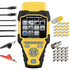 Klein VDV501770 Scout Pro Max Network Cable Tester With Remote Set