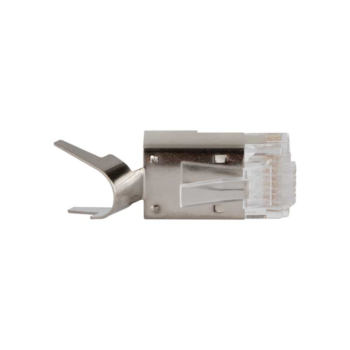 Klein VDV826-705 Pass-Thru Modular Data Plugs, RJ45 CAT6A, Shielded (50 Pack) - 6