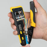 Klein VDV826-705 Pass-Thru Modular Data Plugs, RJ45 CAT6A, Shielded (50 Pack) - 10