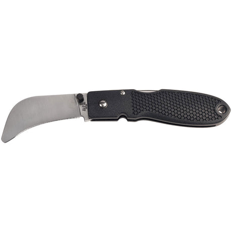 Klein 44005RC Hawkbill Lockback Round Tip Knife with Clip