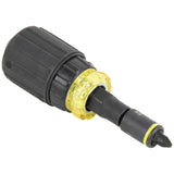 Klein 32561HDRT KNECT 7-in-1 Ratcheting Impact-Rated Stubby Screwdriver/Nut Driver - 3