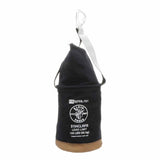 Klein Tools 5104CLRFR Flame-Resistant Top-Closing Canvas Bucket for Overhead Lifting 12 in Diameter 17 in Height