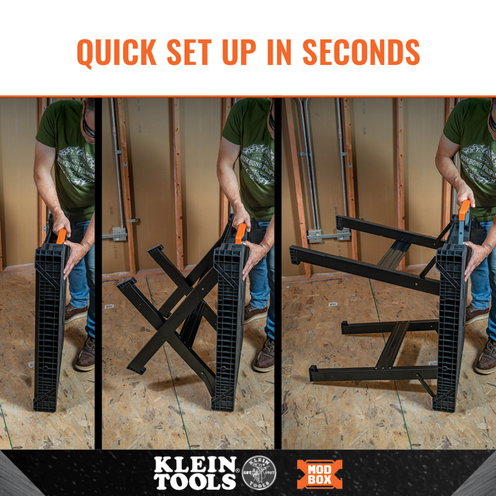 Klein 54410MB MODbox Folding Work Bench - 5