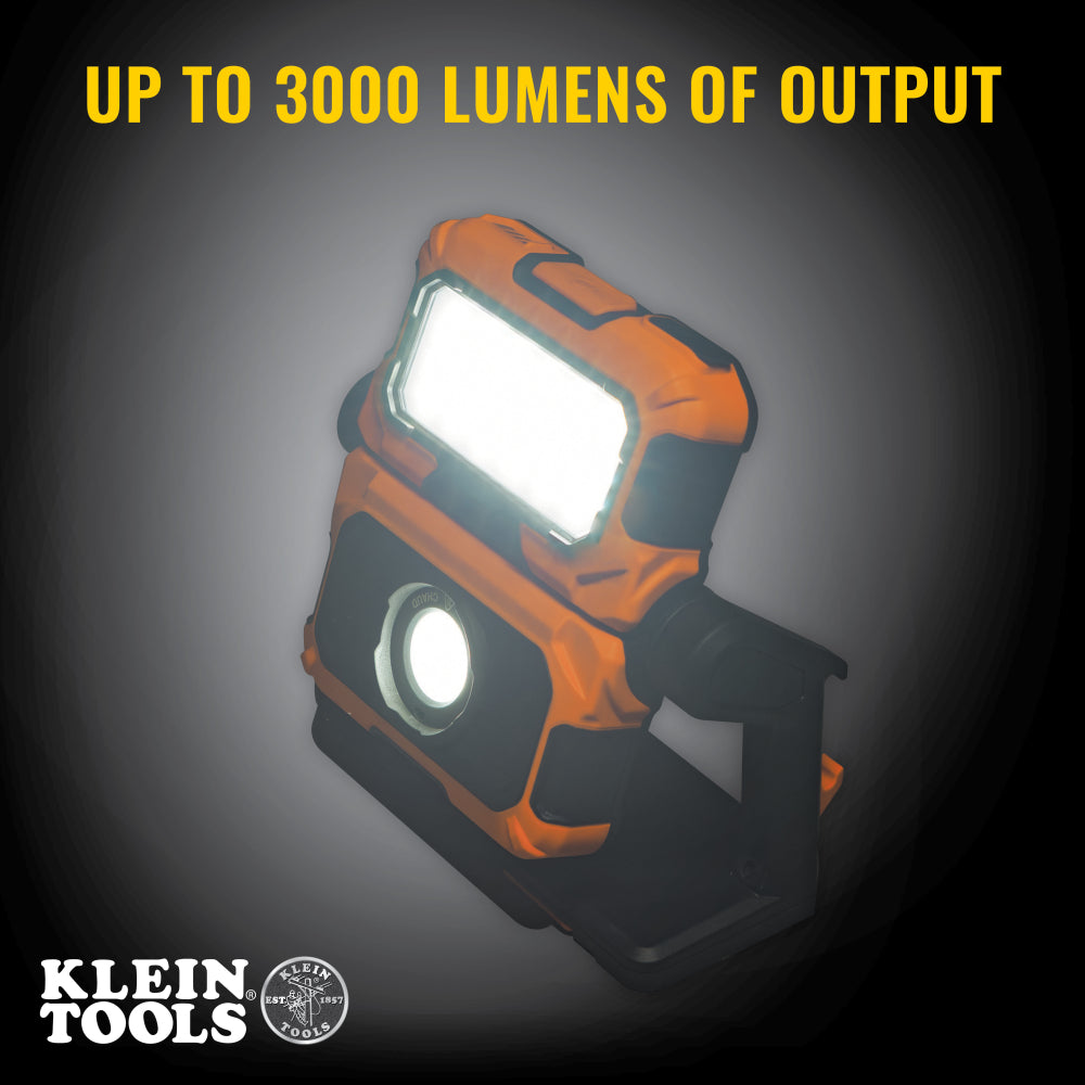 Klein 56417 MODbox Rechargeable Dual Beam LED Work Light - 6