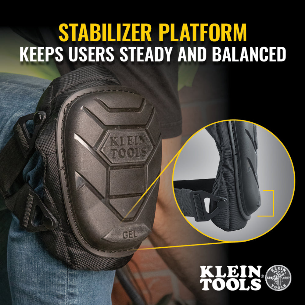 Klein 60895 Semi-Round Stabilizer Knee Pad - 4