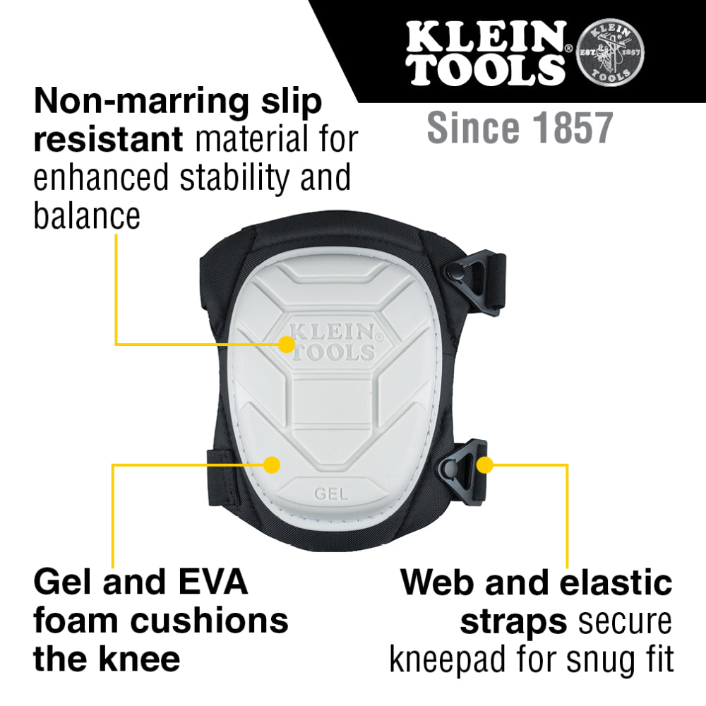 Klein 60896 Non-Marring Semi-Round Stabilizer Knee Pad - 2