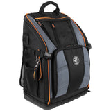 Klein 62482 Tradesman Pro Tool Station Tool Bag Backpack, 27 Pockets