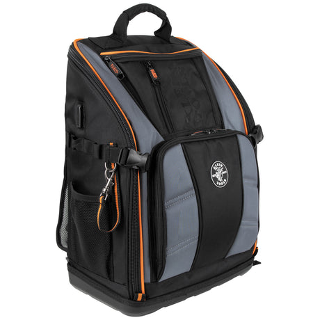 Klein 62482 Tradesman Pro Tool Station Tool Bag Backpack, 27 Pockets