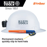 Klein 861914 Skribes Fine Tip Permanent Markers, Multi-Color, 4-Pack - 5