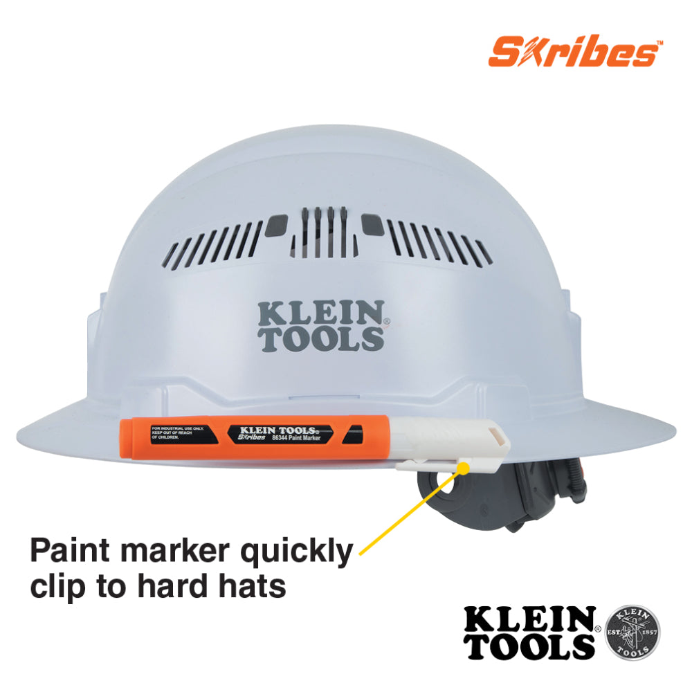 Klein 86344 Skribes Paint Marker, White - 2