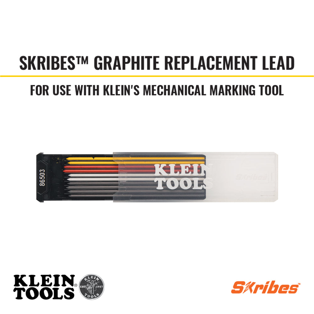 Klein 86503 Skribes Replacement Leads, Multi-Color, 10-Piece - 2