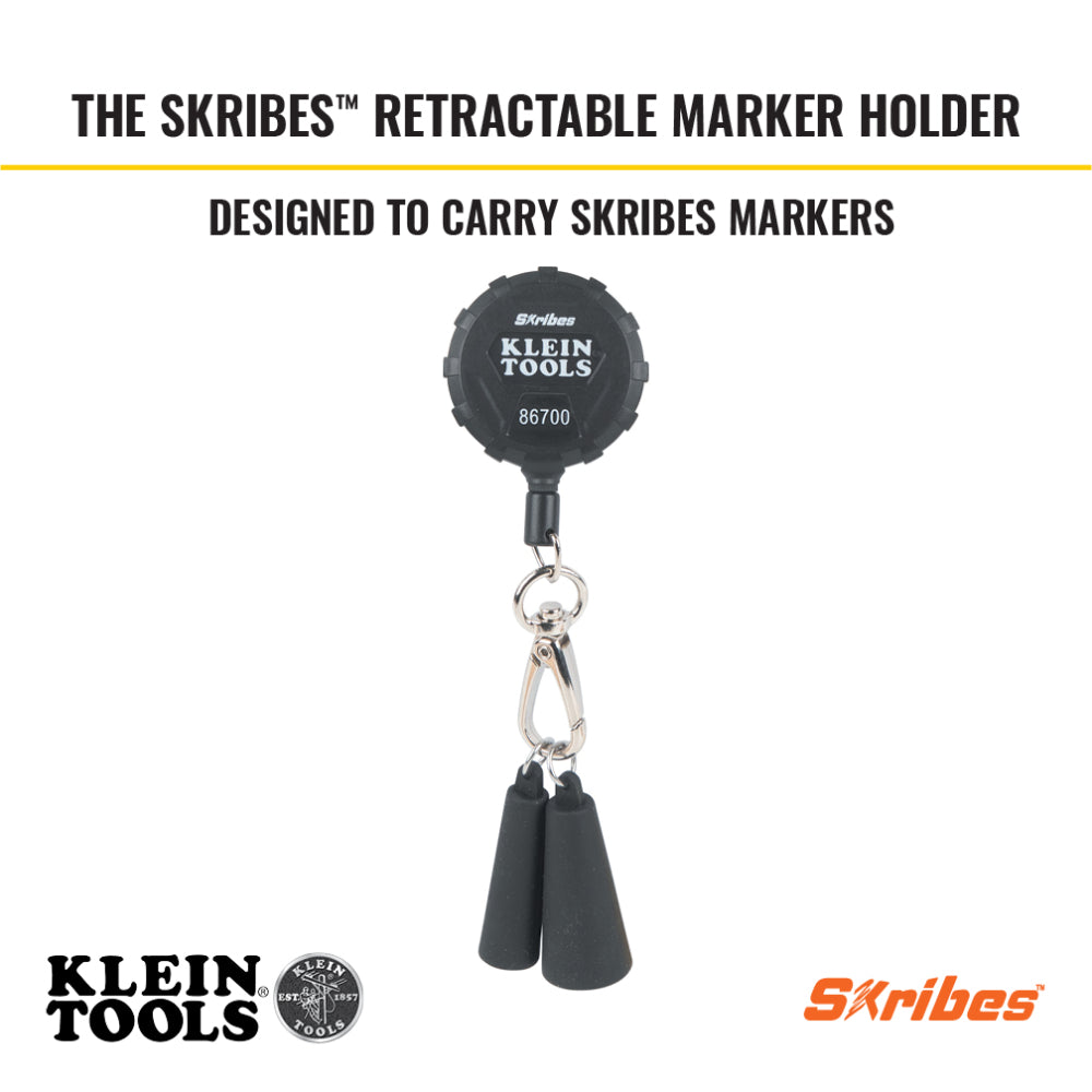 Klein 86700 Skribes Retractable Marker Holder - 2