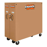 Knaack 100-KL  60" x 30" x 65", 60.9 cu ft Model 100 Folding Rolling Tool Cabinet with Padlock and Casters