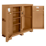 Knaack 111-KL 60" W x 24" D x 60" H, 47.5 cu ft Model 111 Jobsite Storage Cabinet with Knaack Padlock - 3