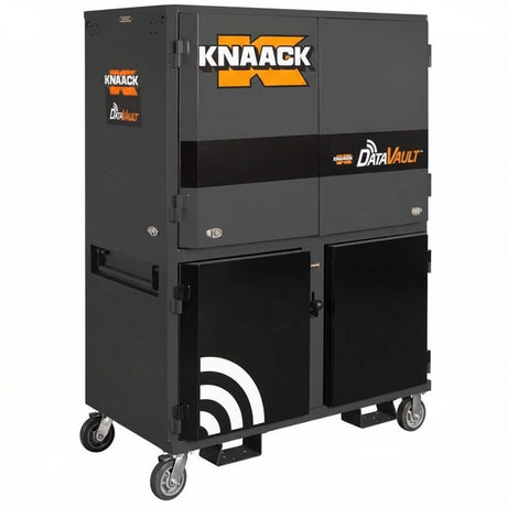 Knaack 118-01-KL-50NR 55" x 30" x 75" Model 118-01 DataVault Mobile Digital Plan Station - Black