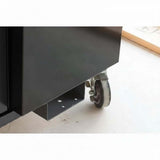 Knaack 118-01-KL-50NR 55" x 30" x 75" Model 118-01 DataVault Mobile Digital Plan Station - Black - 4