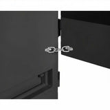 Knaack 118-01-KL-50NR 55" x 30" x 75" Model 118-01 DataVault Mobile Digital Plan Station - Black - 5