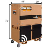 Knaack 118-01-KL 55" x 30" x 75" Model 118-01 DataVault Mobile Digital Plan Station - 2