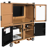 Knaack 118-01-KL 55" x 30" x 75" Model 118-01 DataVault Mobile Digital Plan Station - 10