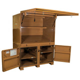 Knaack 119-02-KL  83" H x 60" W x 44" D Model 119-02 Field Station Weatherproof Steel Jobsite Storage Cabinet - 4