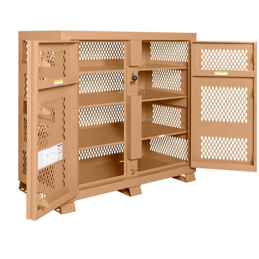Knaack 139-MT-KL 60" x 30" x 60" Model 139-MT Tool Kage Jobsite Storage Cabinet - 2