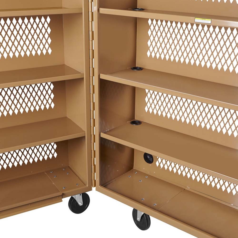 Knaack 139-MT-KL 60" x 30" x 60" Model 139-MT Tool Kage Jobsite Storage Cabinet - 3