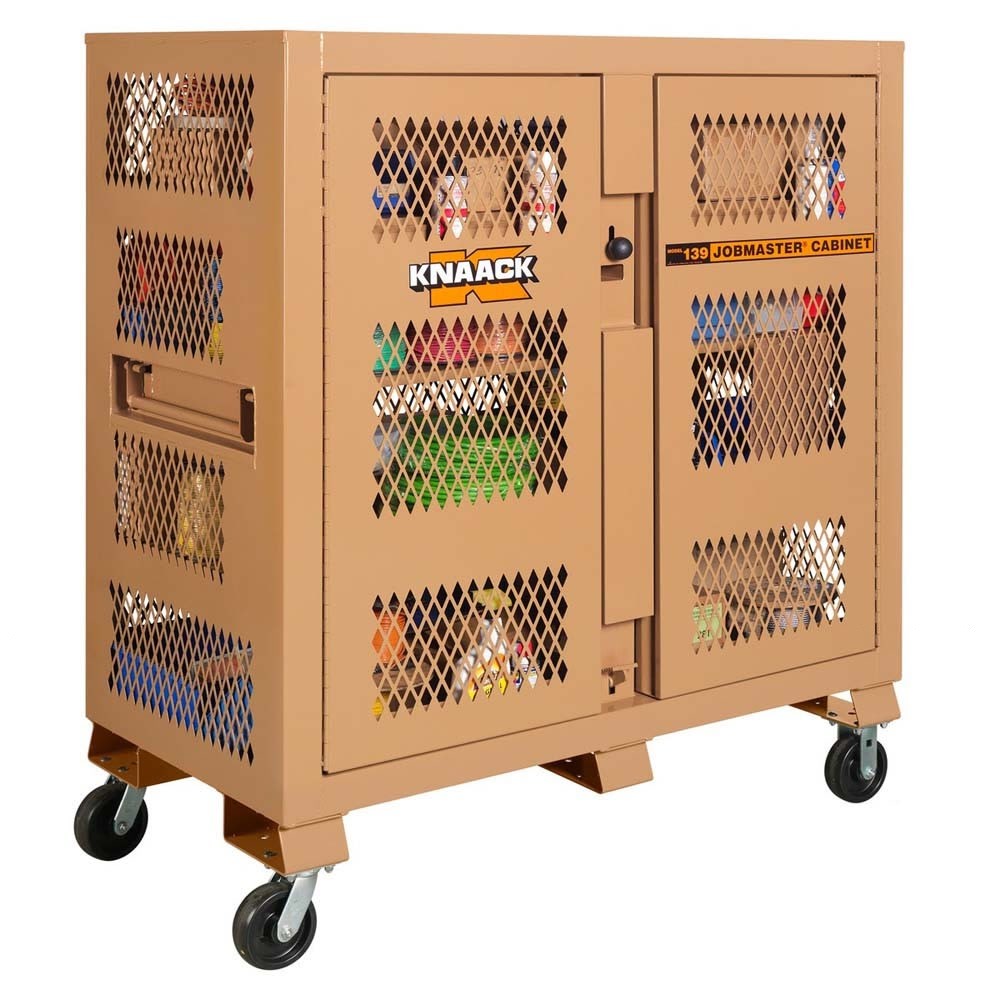 Knaack 139-MT-KL 60" x 30" x 60" Model 139-MT Tool Kage Jobsite Storage Cabinet - 10