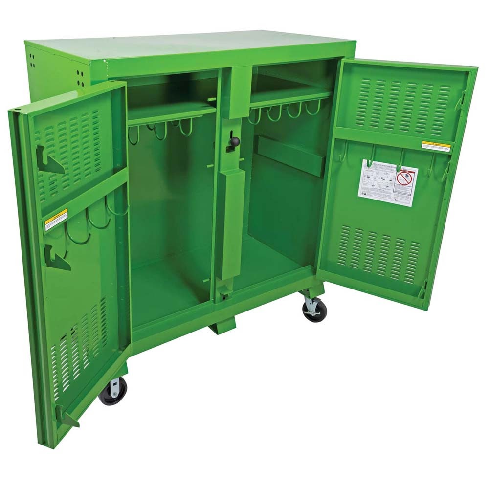 Knaack 139-SK-02-KL 60" x 30" x 60", 59.4 cu ft Safety Kage Cabinet with KL - 3