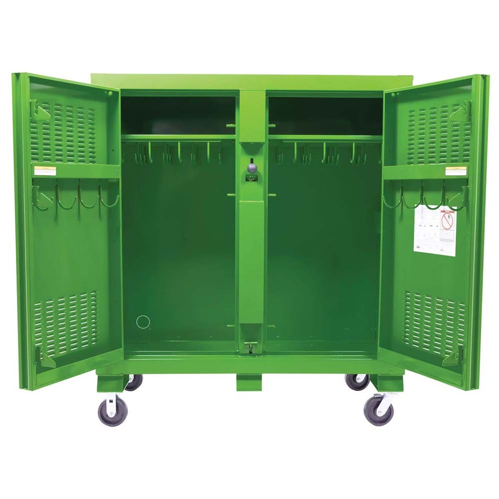 Knaack 139-SK-02-KL 60" x 30" x 60", 59.4 cu ft Safety Kage Cabinet with KL - 4
