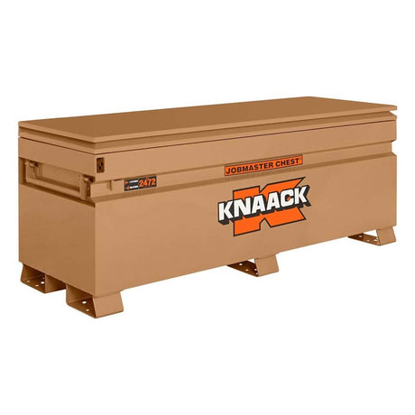 Knaack 2472-KL 72" W x 24" D x 28.25" H, 24.5 cu ft Model 2472 Chest Jobsite Storage Box, Tan