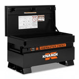 Knaack 36-KL-50NR 36" W x 19" D x 21.5" H, 7 cu ft Model 36-KL Jobmaster Steel Jobsite Chest Tool Box - Black - 2
