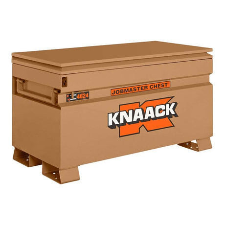 Knaack 4824-KL  48" W x 24" D x 28-1/2" H, 16 cu ft Model 4824 Steel Jobsite Chest Box with Padlock