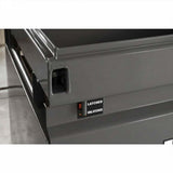 Knaack 4830-D-KL-50NR 48" x 30" x 35", 17 cu ft Model 4830-D Jobsite Chest with Junk Trunk Drawer (2 Padlocks) - Black - 8