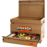 Knaack 4830-D-KL  48" x 30" x 35", 17 cu ft Model 4830-D Jobsite Chest with Junk Trunk Drawer(2 Padlocks) - 4