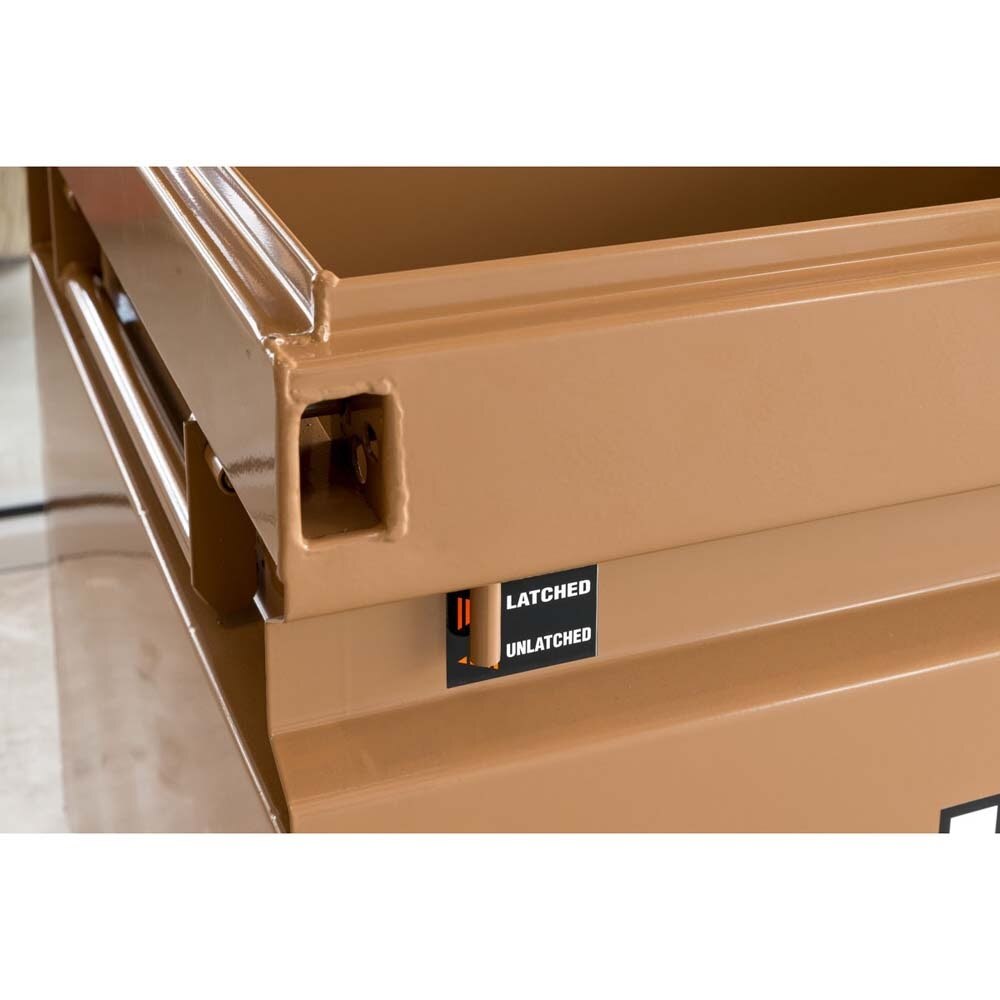 Knaack 4830-D-KL  48" x 30" x 35", 17 cu ft Model 4830-D Jobsite Chest with Junk Trunk Drawer(2 Padlocks) - 8