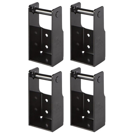 Knaack 497  14" x 8" x 9" Crane Lift Kit 2500 lb Capacity Steel Lift Brackets (4 Brackets)