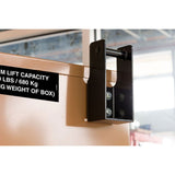 Knaack 497  14" x 8" x 9" Crane Lift Kit 2500 lb Capacity Steel Lift Brackets (4 Brackets) - 3