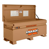 Knaack 60-KL 60" W x 24" D x 28.5" H, 20.25 cu ft Model 60 Chest Style Jobsite Storage Box, Tan - 3