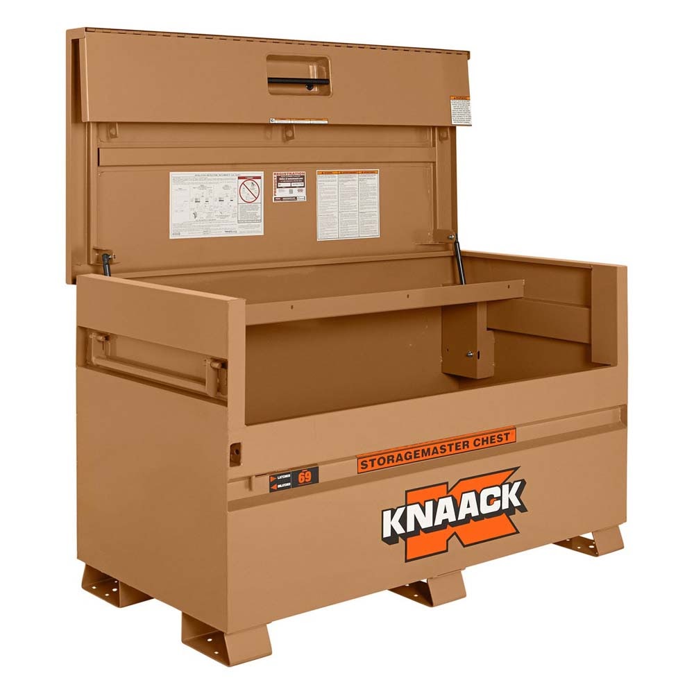 Knaack 69-KL 60" x 30" x 34.25" Model 69 Piano Box Jobsite Storage Chest - 3