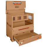 Knaack 79-D-KL 48" x 30" x 49" Model 79-D Piano Box Jobsite Storage Chest with Junk Trunk Drawer (Each) - 3