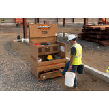 Knaack 79-D-KL 48" x 30" x 49" Model 79-D Piano Box Jobsite Storage Chest with Junk Trunk Drawer (Each) - 8