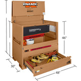 Knaack 79-DH STORAGEMASTER Piano Box with Junk Trunk and ThermoSteel - 3