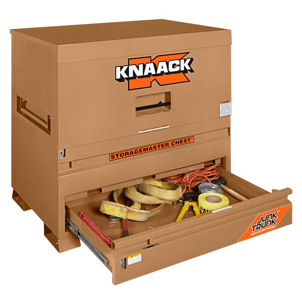 Knaack 79-DH STORAGEMASTER Piano Box with Junk Trunk and ThermoSteel - 4