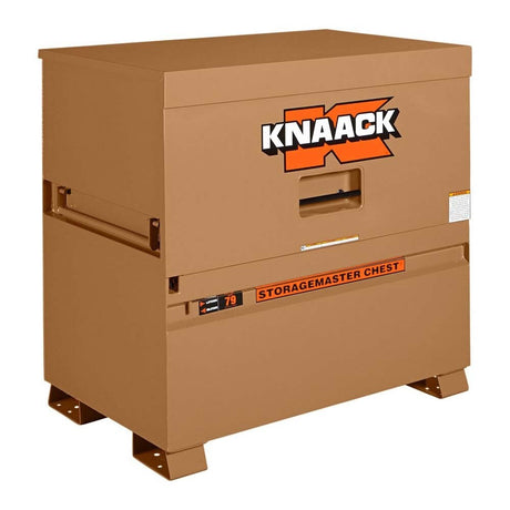 Knaack 79-KL 48" x 30" x 49"  Model 79 Steel Piano Jobsite Storage Box with Watchman IV Lock System (Includes 2 Padlocks)