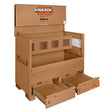 Knaack 89-D-KL 60" x 30" x 49" Model 89-D Piano Box with Junk Trunk Jobsite Storage Box