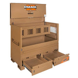 Knaack 89-D-KL 60" x 30" x 49" Model 89-D Piano Box with Junk Trunk Jobsite Storage Box - 3