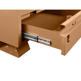Knaack 89-D-KL 60" x 30" x 49" Model 89-D Piano Box with Junk Trunk Jobsite Storage Box - 7