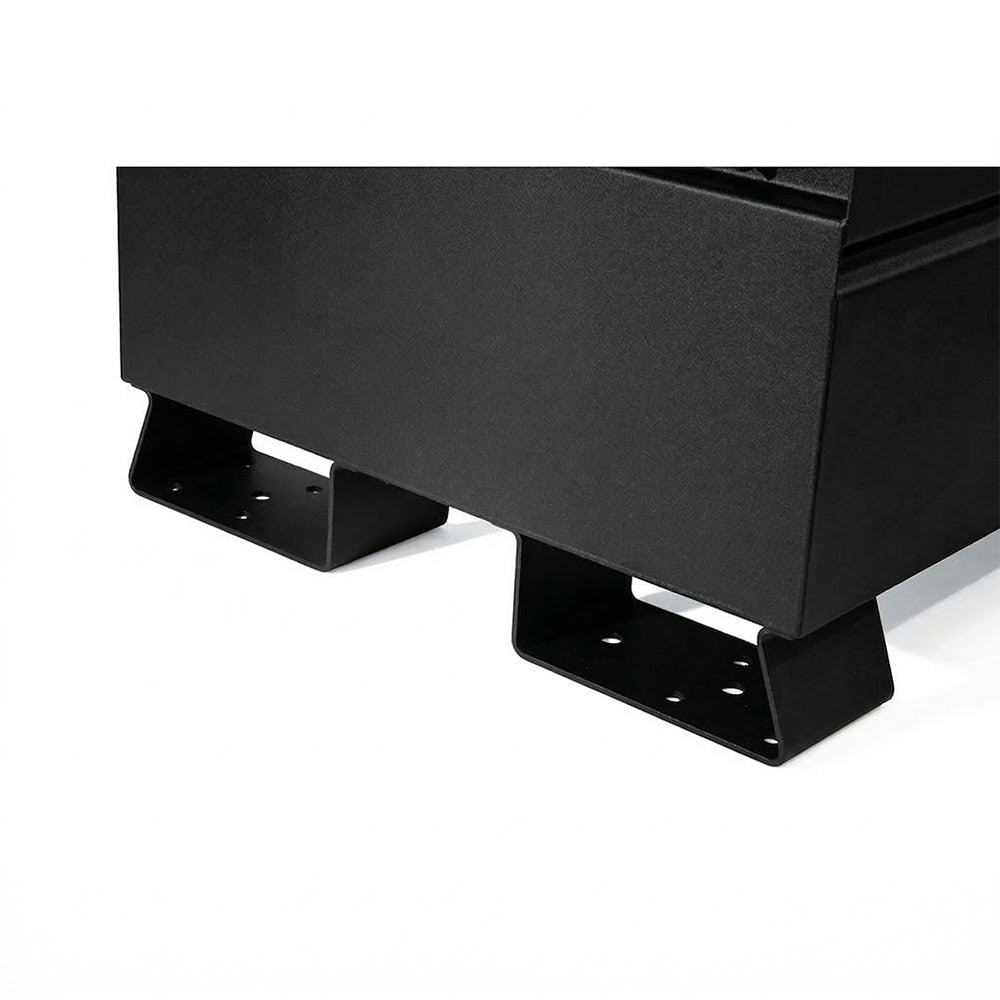 Knaack 89-KL-50NR 60" W x 49" H, 47.8 cu ft Model 89 Piano Box Steel Jobsite Storage Box, Jet Black - 3