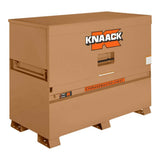 Knaack 89-KL 60" x 30" x 49" Model 89 Piano Box Steel Jobsite Storage Chest, Tan