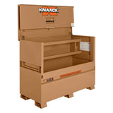 Knaack 89-KL 60" x 30" x 49" Model 89 Piano Box Steel Jobsite Storage Chest, Tan - 3